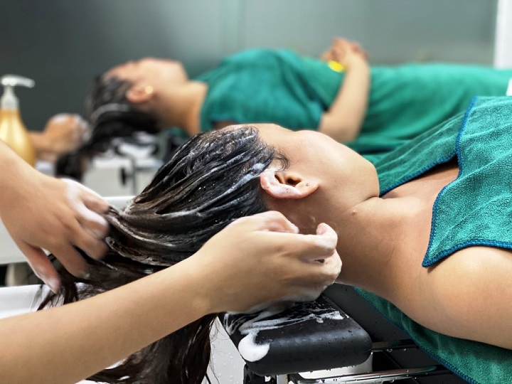 dịch vụ gội đầu dưỡng sinh